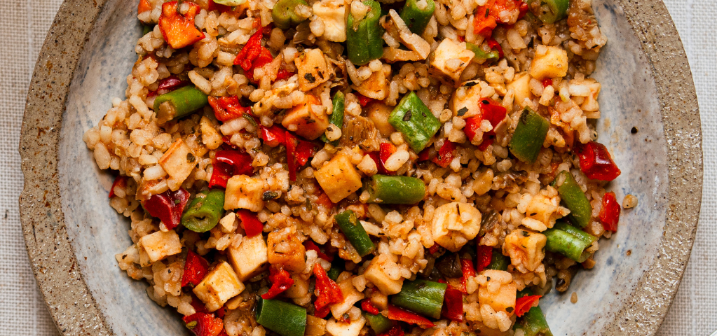 No bloat - Vegetable Risotto 