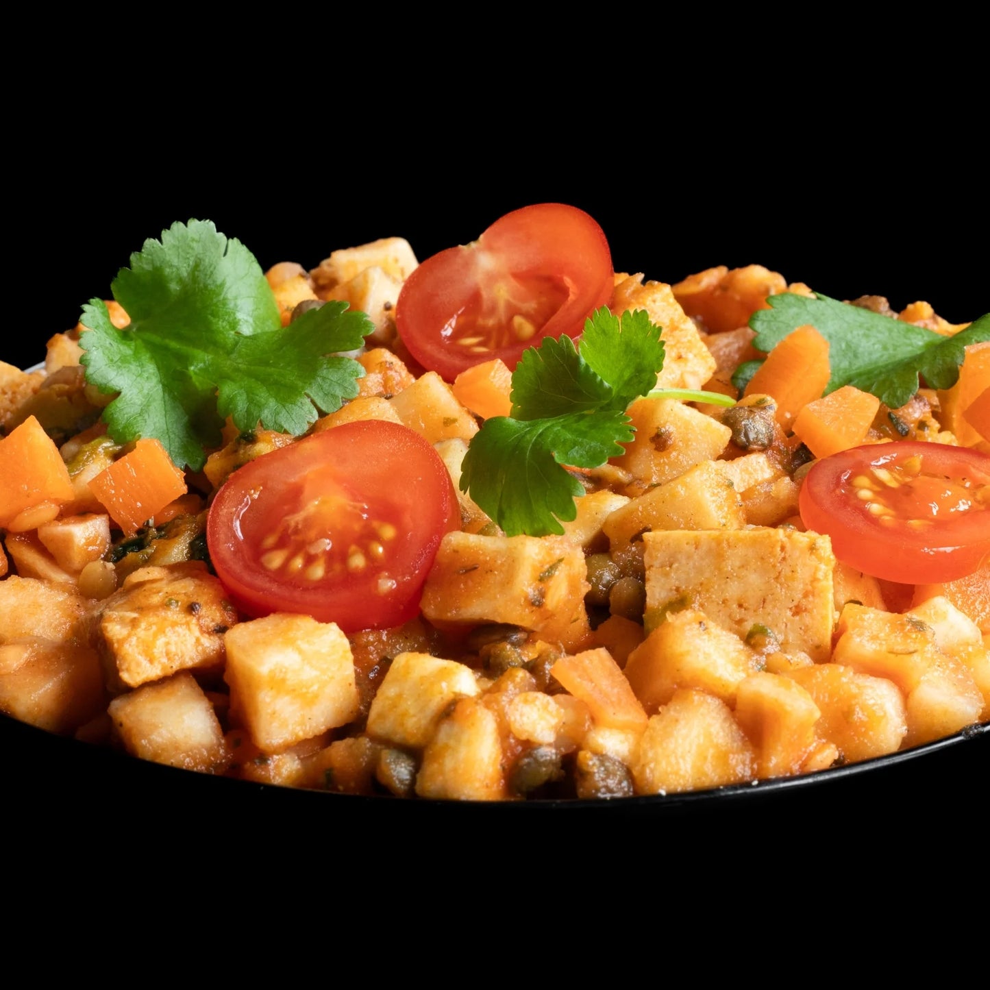 LENTIL, TOFU & VEGETABLE HASH