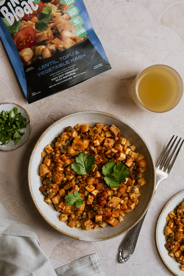 No Bloat _ Lentil Tofu Veg Hash