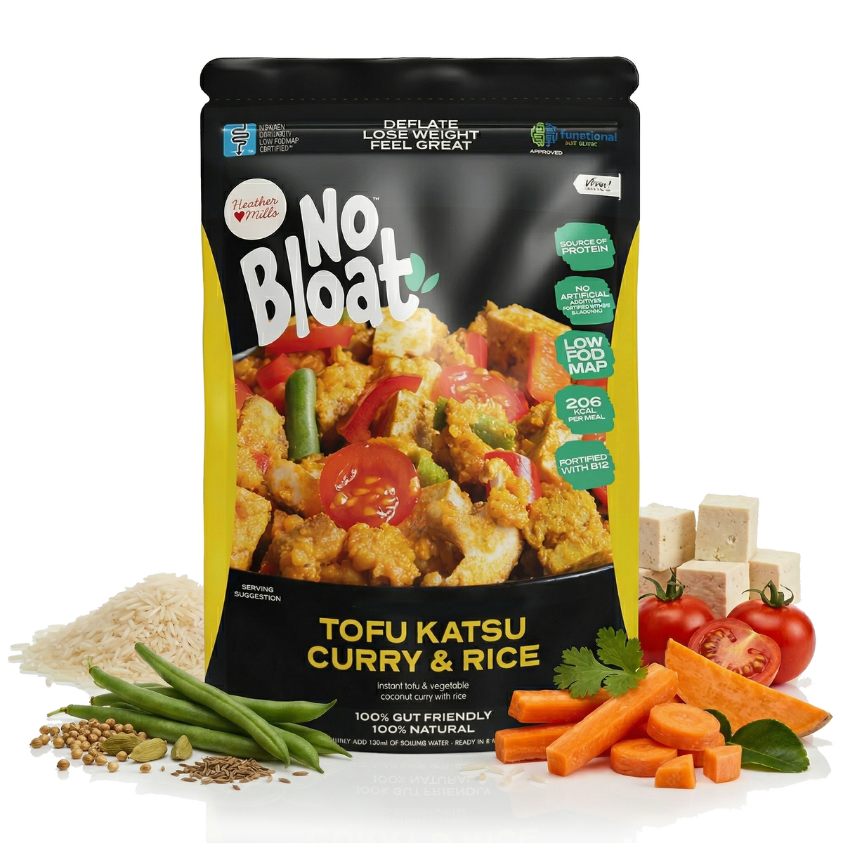 TOFU KATSU CURRY & RICE