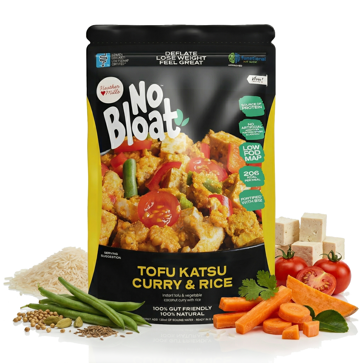 TOFU KATSU CURRY & RICE